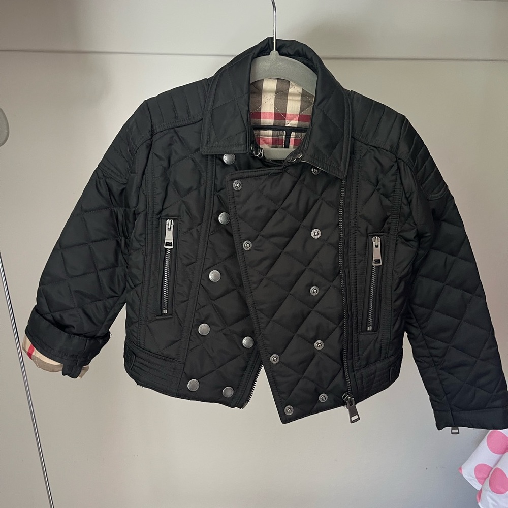 Burberry Toddler Size 4T Quilted Jacket